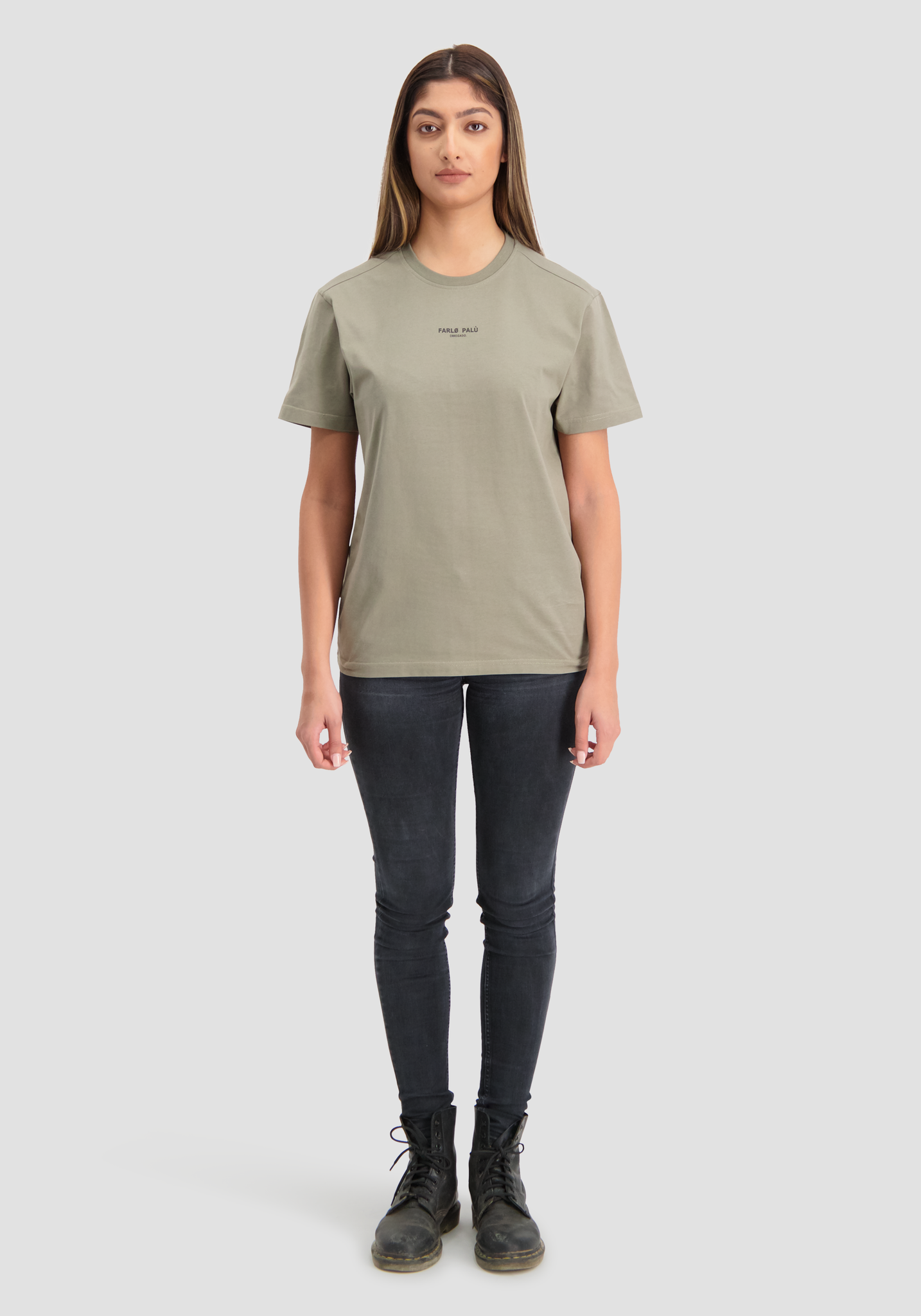 OBRIGADO T-SHIRT KHAKI (Small Size)